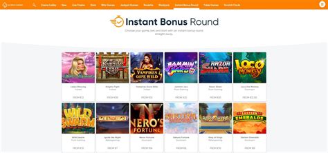 simple casino instant bonus round
